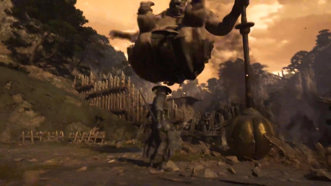 《影之刃零》新实机演示 大战Boss巨锤客万钧