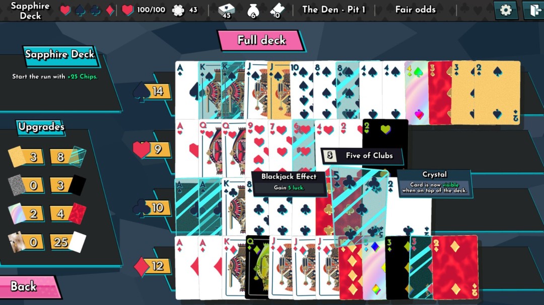 《RogueJack21》游戏库