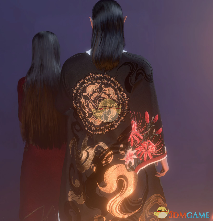 《博德之门3》彼岸花海和服MOD