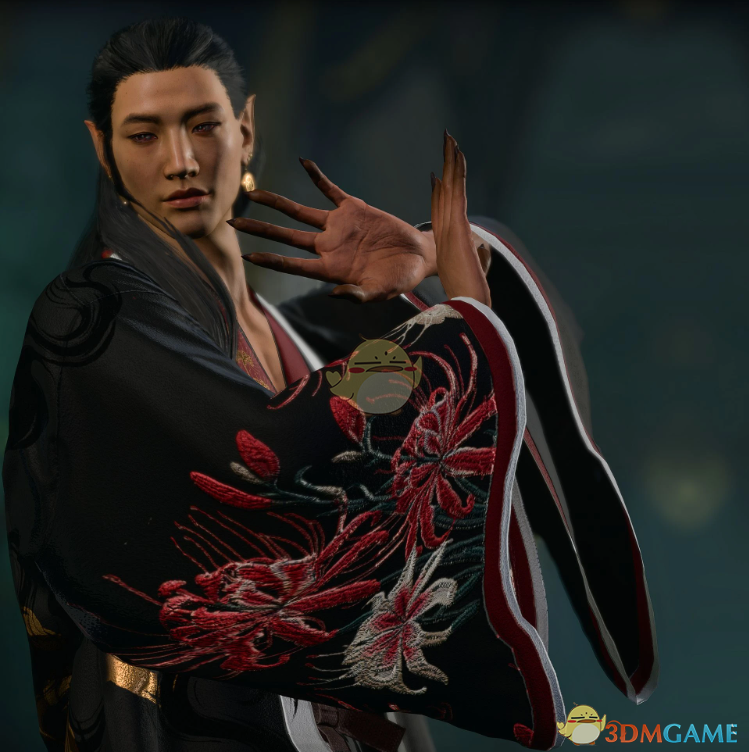 《博德之门3》彼岸花海和服MOD