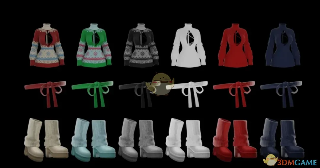 《赛博朋克2077》第一后裔舒适冬日毛衣MOD