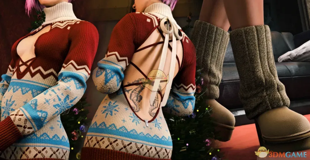 《赛博朋克2077》第一后裔舒适冬日毛衣MOD