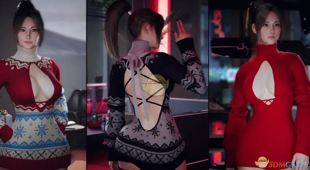 《赛博朋克2077》第一后裔舒适冬日毛衣MOD