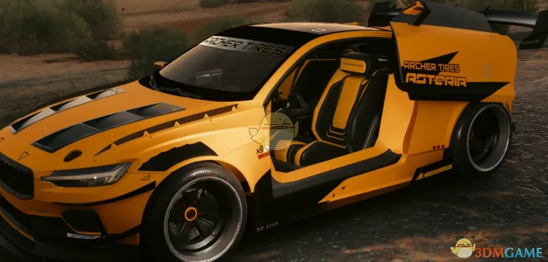 《赛博朋克2077》极星1英雄版轿跑MOD