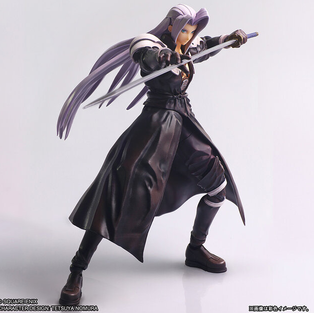 SE公布1997年版FF7萨菲罗斯全新手办 三米长刀迫力重现