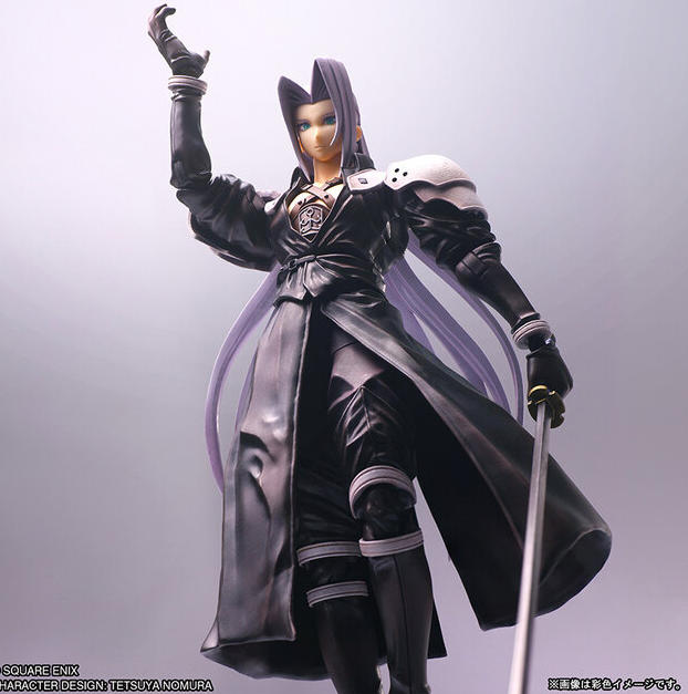 SE公布1997年版FF7萨菲罗斯全新手办 三米长刀迫力重现