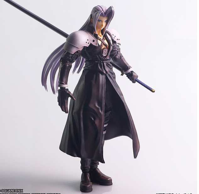 SE公布1997年版FF7萨菲罗斯全新手办 三米长刀迫力重现