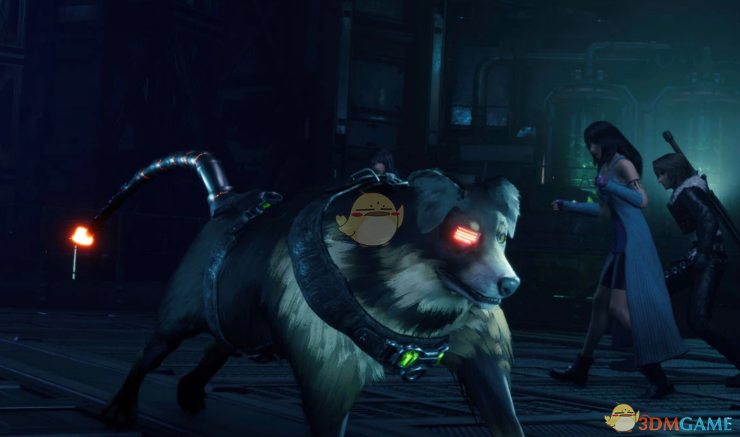 《最终幻想7：重制版》最终幻想8安吉洛替换赤红十三MOD