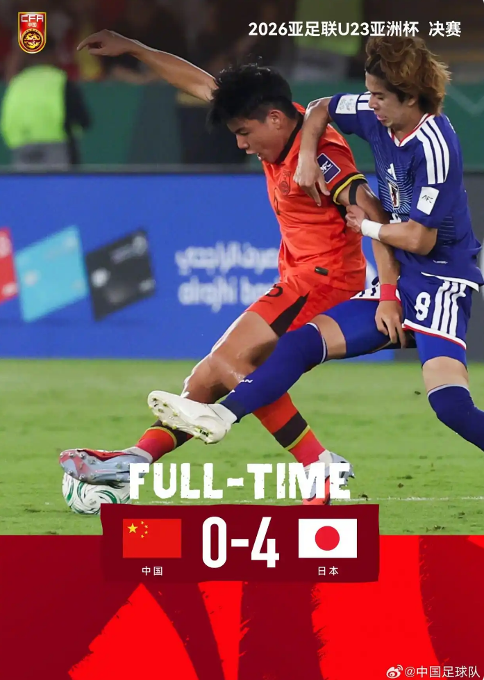 U23���㲻���ձ����Ǿ� ����ٷ���������ʧ�� ƴ�����ٹ�