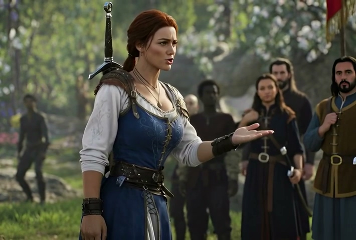 性感大雷！Grok换脸《神鬼寓言：重启版》女主