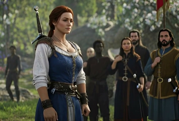 性感大雷！Grok换脸《神鬼寓言：重启版》女主