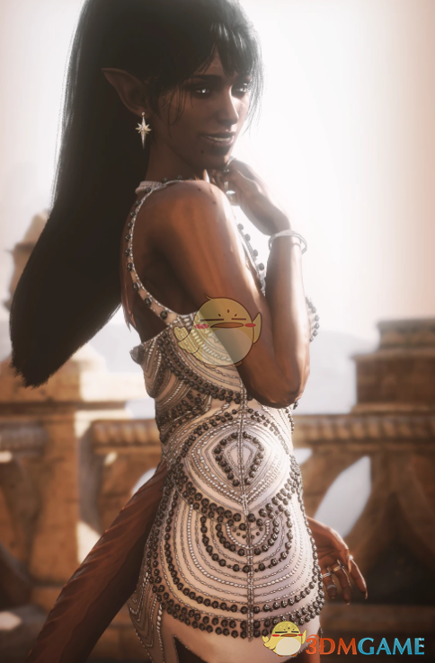 《博德之门3》月珠礼裙MOD