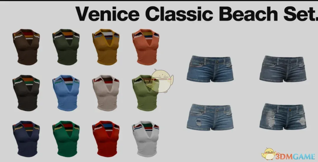 《赛博朋克2077》威尼斯经典海滩套装MOD