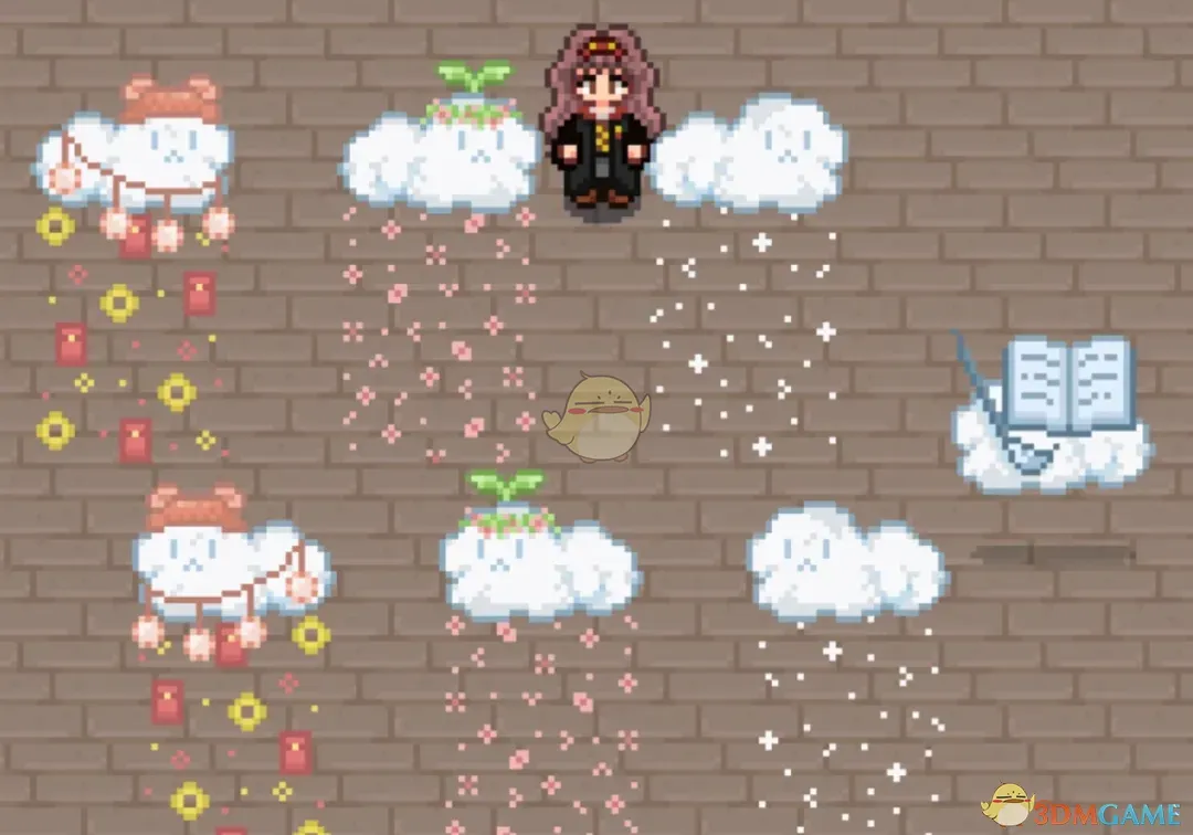 《星露谷物语》毛绒气象云家具包MOD