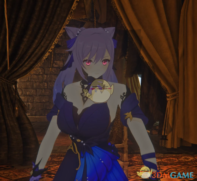 《艾尔登法环：黑夜君临》原神刻晴外观MOD