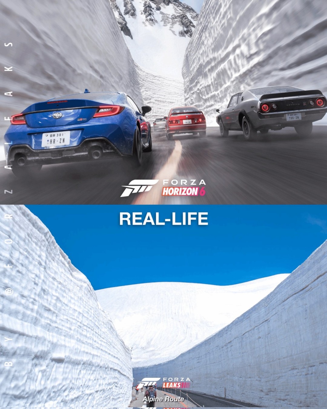 《极限竞速：地平线6》游戏画面与现实对比 真假难辨！