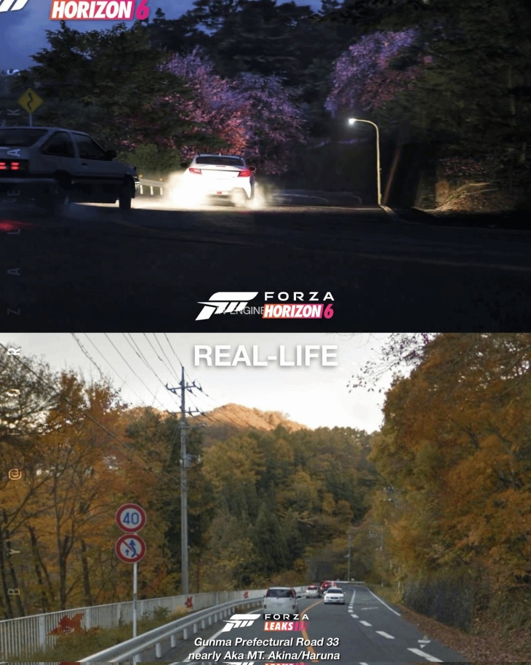 《极限竞速：地平线6》游戏画面与现实对比 真假难辨！