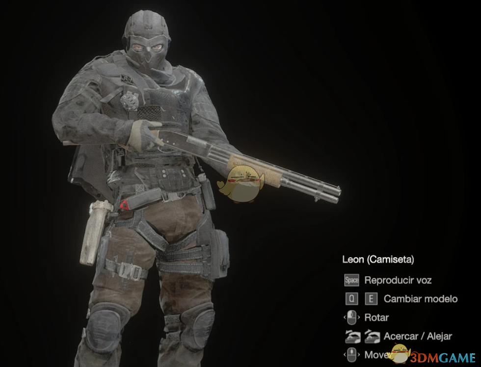 《生化危机4：重制版》彩虹六号Deimos替换里昂MOD