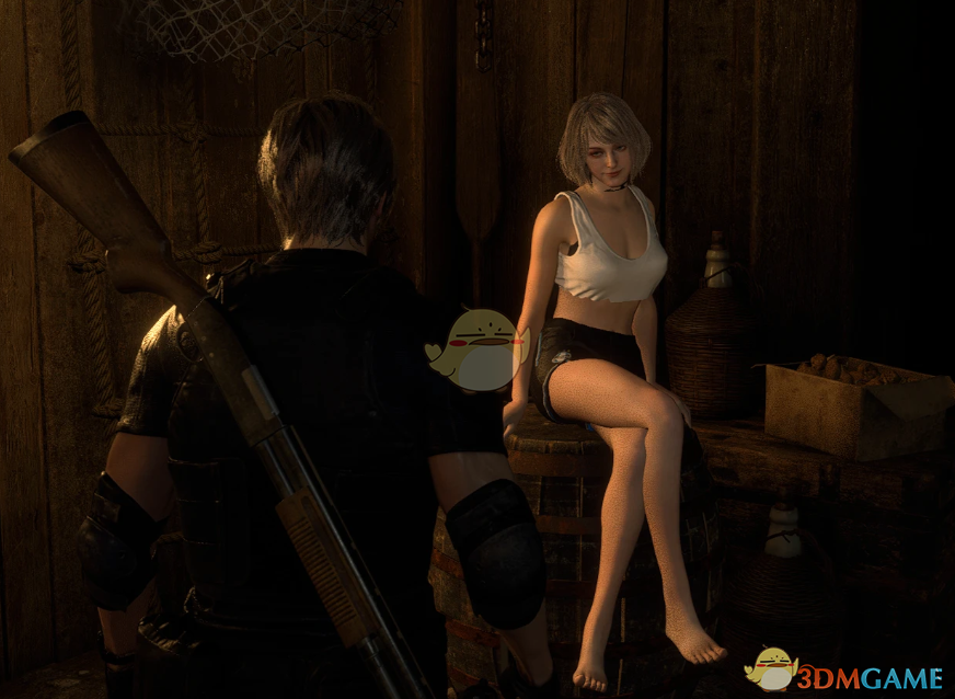 《生化危机4：重制版》阿什莉的舒适短裤装MOD