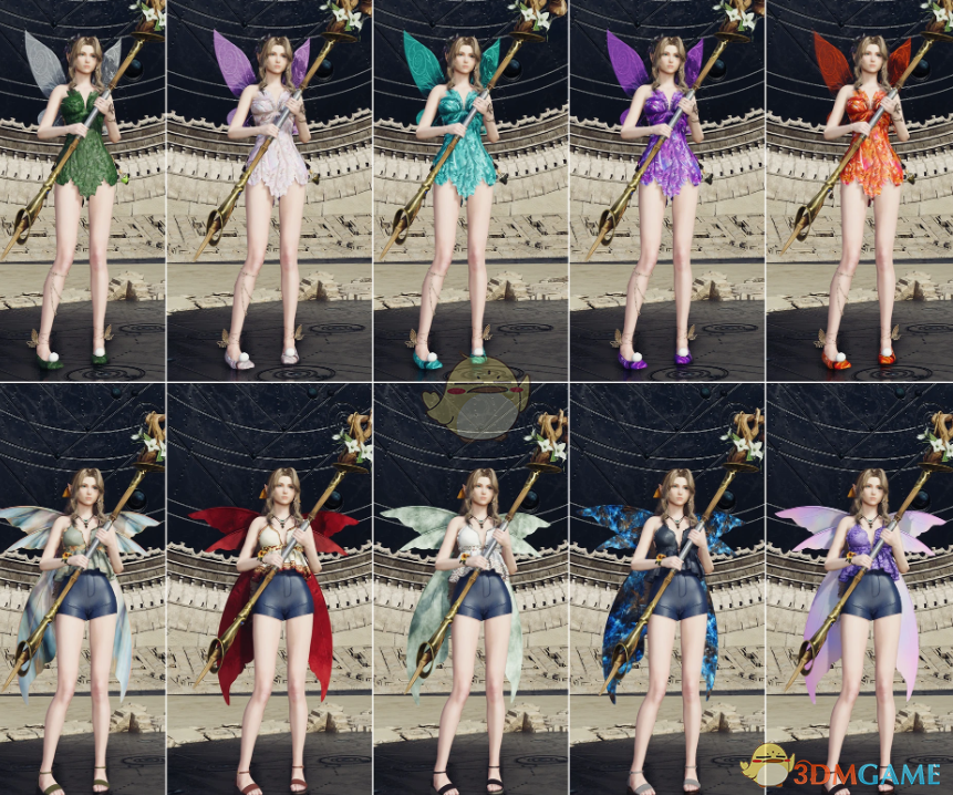 《最终幻想7：重生》爱丽丝的精灵仙子服装MOD