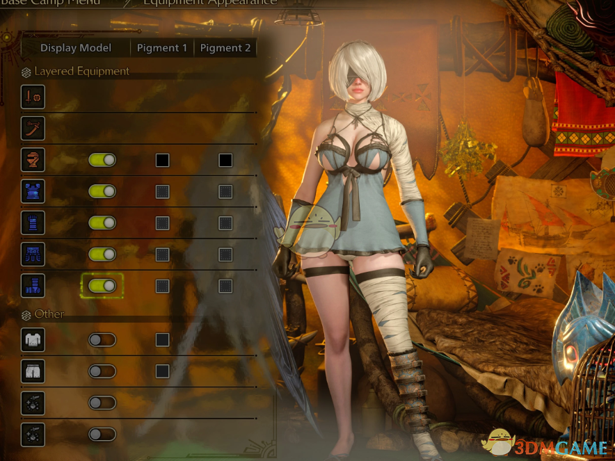 《怪物猎人：荒野》尼尔凯妮连衣裙MOD