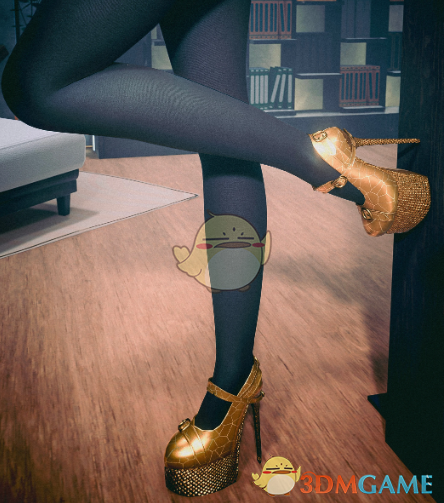 《赛博朋克2077》西奥多拉高跟鞋MOD