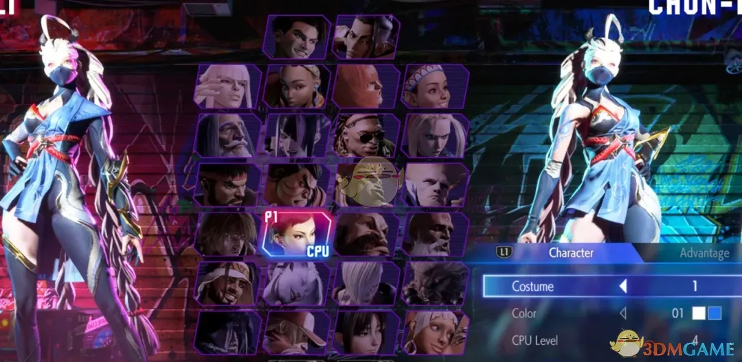 《街头霸王6》传说对决爱里替换春丽MOD