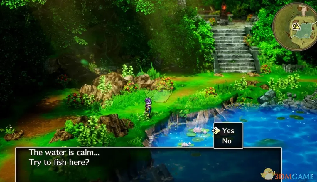 《勇者斗恶龙3：HD-2D重制版》史莱姆钓鱼MOD