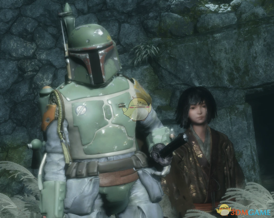 《只狼：影逝二度》星球大战波巴·费特替换狼MOD