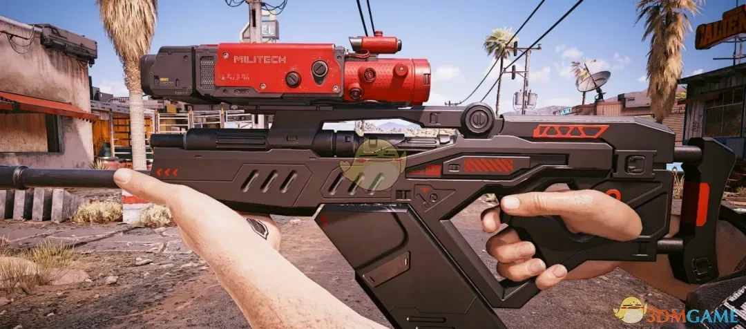 《赛博朋克2077》Vector-77精确射击步枪MOD