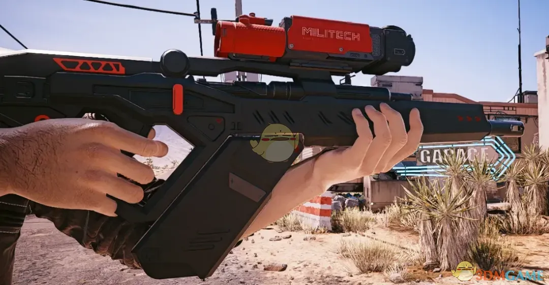 《赛博朋克2077》Vector-77精确射击步枪MOD