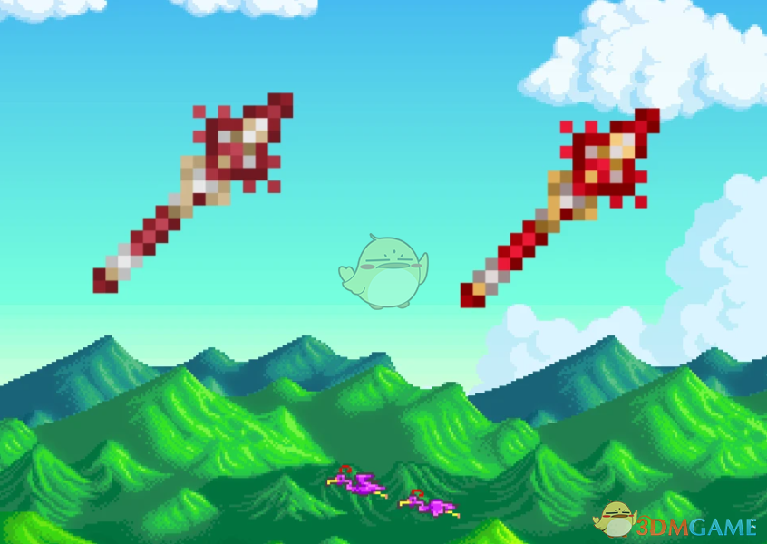 《星露谷物语》崩铁银枝的骑士长矛MOD