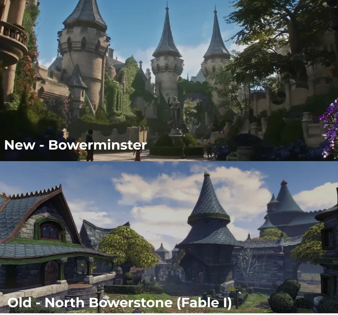 《神鬼寓言》新作与前几作场景对比 游戏大进化