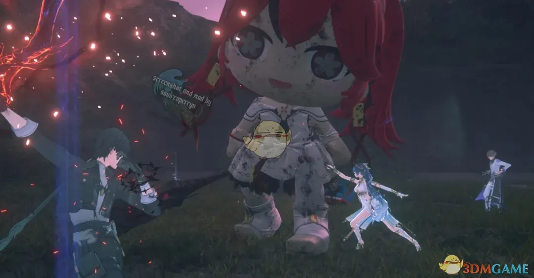 《最终幻想16》鸣潮椿大头玩偶敌人MOD