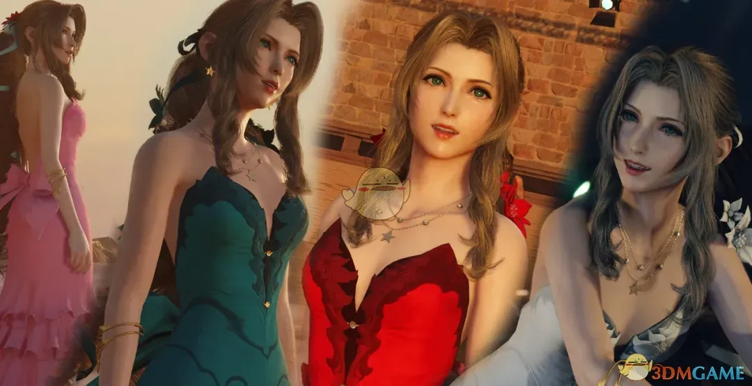 《最终幻想7：重生》爱丽丝的性感红色连衣裙MOD