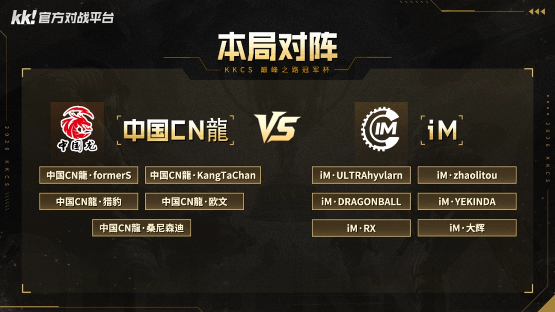 KKCS巅峰之路冠军杯B组：中国CN龍强势登顶，传奇指挥官Alex解说战况！