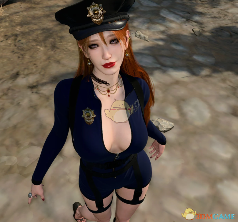 《博德之门3》性感女警制服MOD