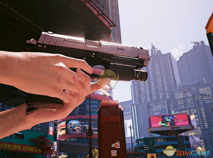 《赛博朋克2077》生化危机4SG-09R手枪MOD