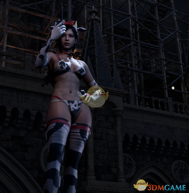 《生化危机4：重制版》艾达的性感奶牛比基尼MOD