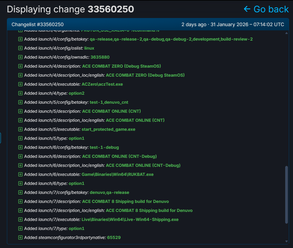 SteamDB数据暗示：《皇牌空战8：希孚之翼》将获得D加密保护！