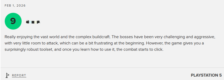 《噬血代码2》M站玩家评分仅4.0分：画面退步 优化烂！