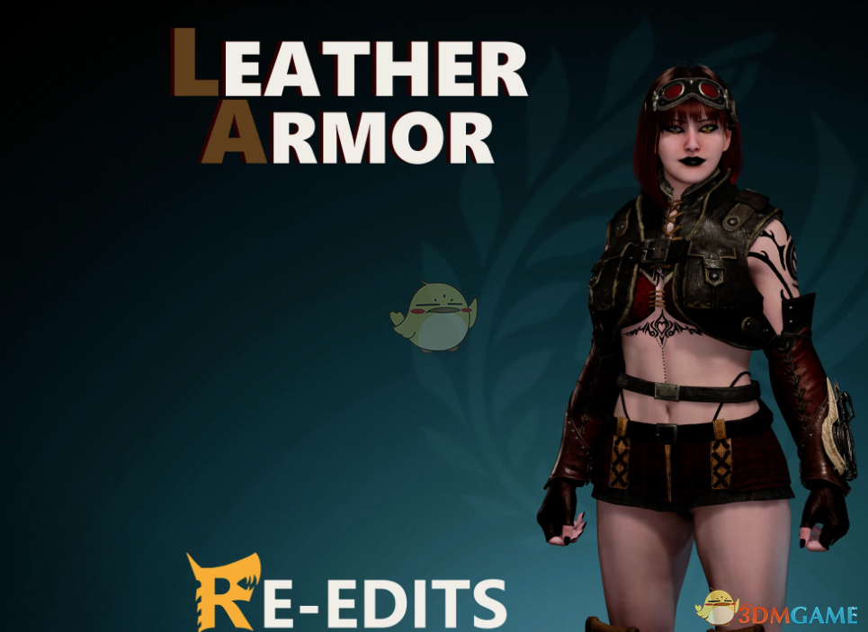 《怪物猎人：荒野》性感的皮革套装MOD