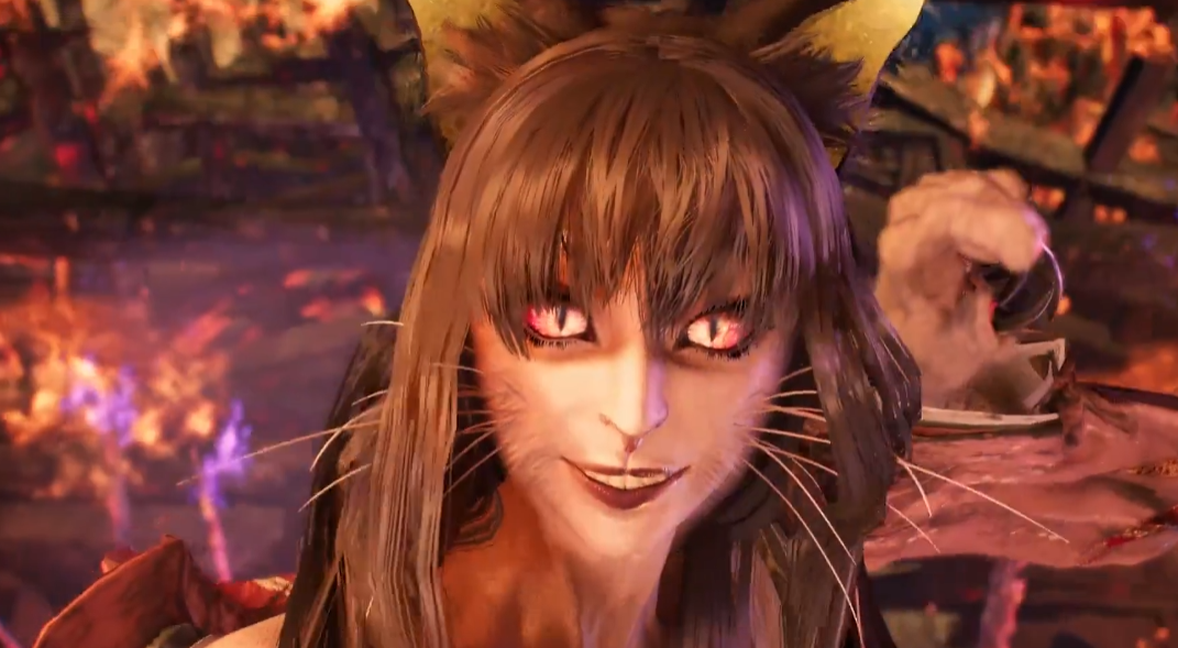 大雷藏不住！《仁王3》新实机 性感猫妖Boss战斗演示