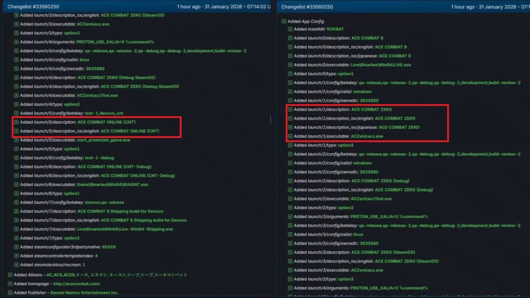 Steam数据泄密：《皇牌空战8》或推封闭网络测试