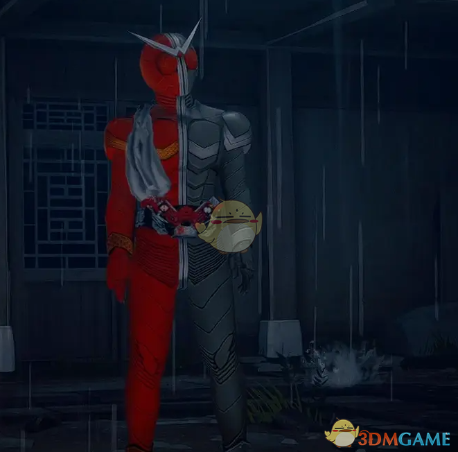 《师父》扮演假面骑士狂热金属双骑MOD