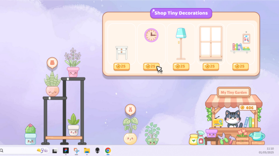 把花园放进桌面角落！Steam桌面放置新游今天发售！