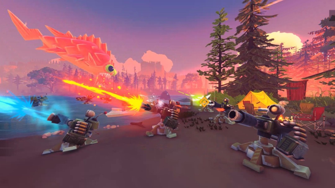 钓鱼游戏《猎鱼达人》在Steam发售 用枪炮轰鱼