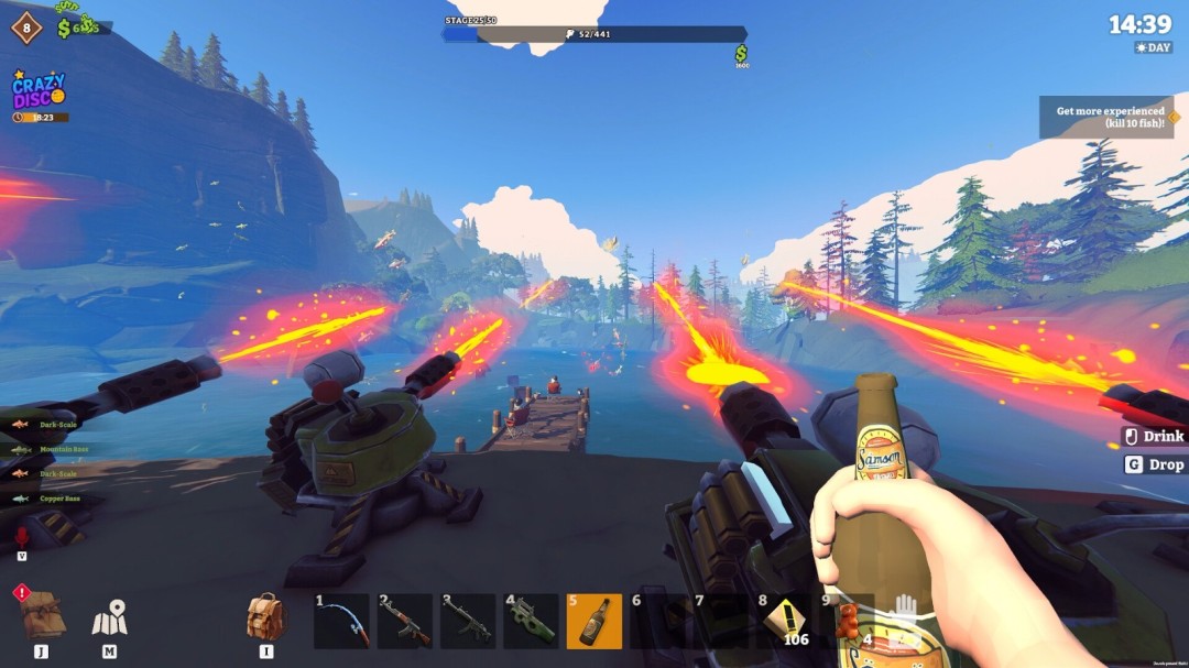 钓鱼游戏《猎鱼达人》在Steam发售 用枪炮轰鱼