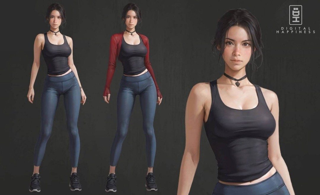 印尼恐怖游戏《小镇惊魂3》截图 性感女主亮相