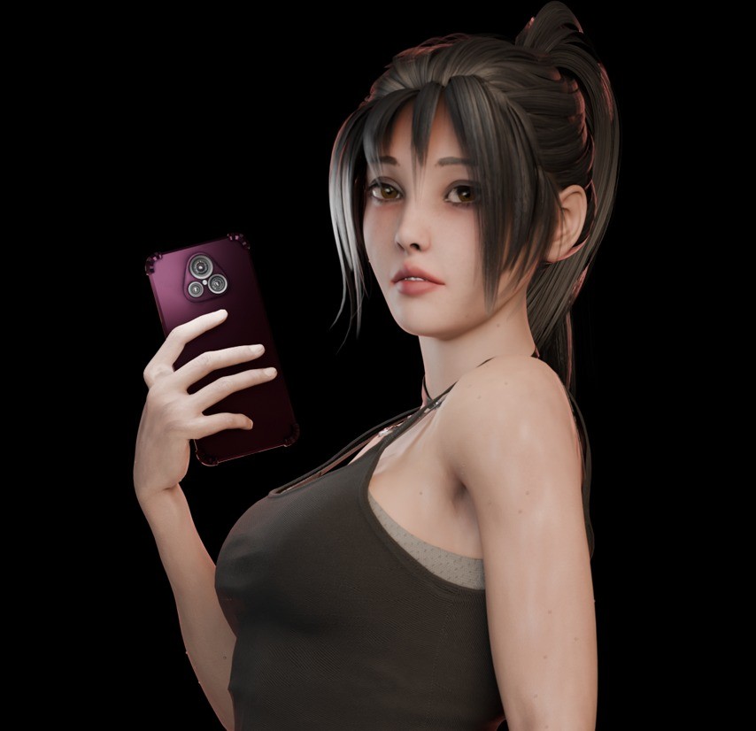 印尼恐怖游戏《小镇惊魂3》截图 性感女主亮相